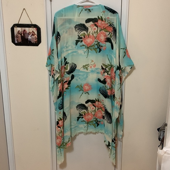 Multicoloured American Eagle Kimono (One Size) - Picture 2 of 3